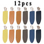 12-Pack Rhinestone and Pearl Leaf Hair Clips – Sparkling Bridal & Party Hairpins