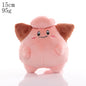 Pikachu & Friends 8 in (20 cm) Plush Stuffed Animal — Pikachu Charmander Squirtle Bulbasaur Eevee Scorbunny Gengar Snorlax Christmas Gift