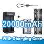 Detachable 30000mAh Power Bank — 22.5W PD Wireless Fast Charger USB-C with 21700 Replaceable Batteries
