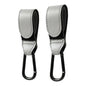 Baby Stroller Hook PU Leather Adjustable Pram Bag Hanger Travel Accessory