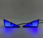 2PCS LED Devil’s Eye Lights – Universal Car & Motorcycle Headlight/License Plate Decorative Light