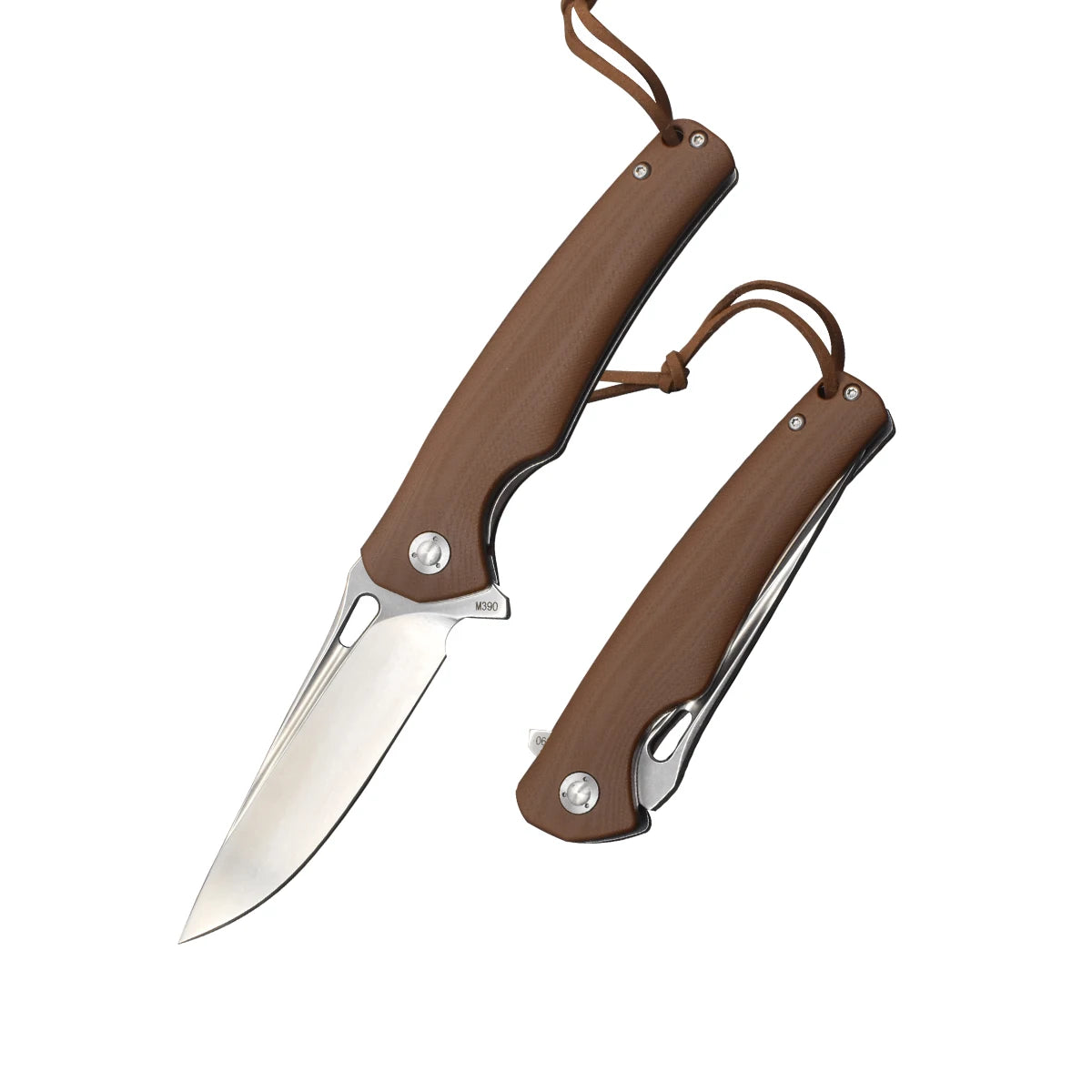 M390 Steel G10 Handle Tool Camping Outdoor Household Knife