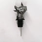 Zinc Alloy Animal Head Wine Pourer - Decorative Bottle Pour Spout & Stopper (Deer, Elk, Lion, Leopard, Wolf, Eagle, Dragon)