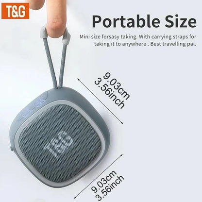 Mini Bluetooth Speaker IPX4 Portable Wireless TWS Stereo TF Card FM HIFI