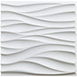30x30cm Three-dimensional Wave Wall Panels Interior Wall Decor Paintable Wallpaper 3D Wall Decor Covering Panels For Living Room