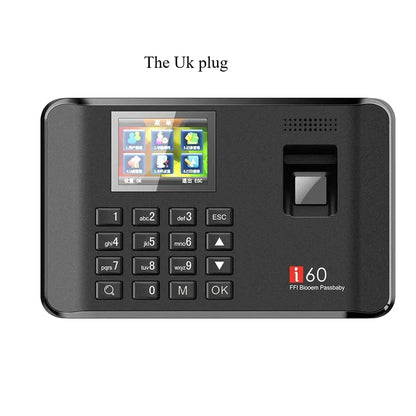 Biometric Fingerprint Time and Attendance Recorder - Employee Clock In/Out System