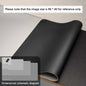 Large PU Leather Office Desk Mat – Waterproof Dual-Tone Mouse Pad & Keyboard Desk Protector for Home or Office