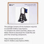 DIY 3D Printing Model Kit – Aviation Engine, Wireless Mouse & LED Light Parts for Makers