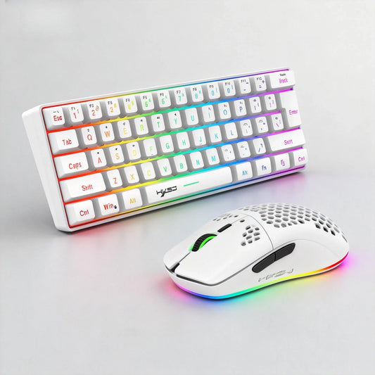 Wireless Keyboards and Mouse Kwhite Gaming Eyboard USB 60% Computer Branco Bluetooth Combo Ergonomic PC Backlit iPad Key Board