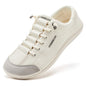 Wide Toe Barefoot Minimalist Sneakers – Unisex Lightweight Adjustable Slip-On Walking Shoes