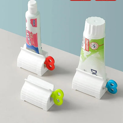 Portable Toothpaste Tube Squeezer Manual Dispenser Holder for Toothpaste & Facial Cleanser