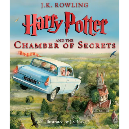 Harry Potter and the Chamber of Secrets: The Illustrated Edition (Harry Potter, Book 2) - Hardcover