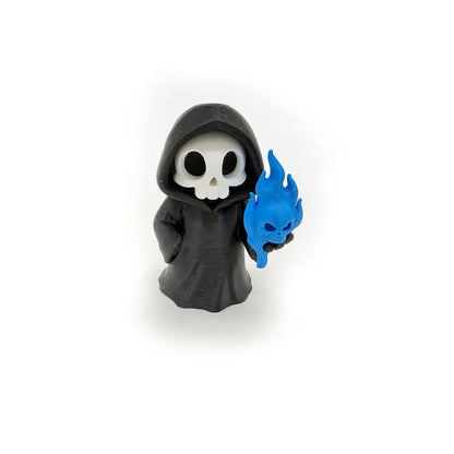 Gothic Grim Reaper Figurine, A1-A9 Design Variants
