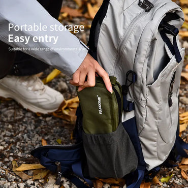 Golden Aluminum Folding Camping Chair with Carry Bag, Lightweight Portable Stool for Fishing & Outdoor