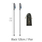 Ultra-Light Carbon Fiber Folding Trekking Pole Adjustable 110–130 cm (43–51 in) Collapsible Hiking and Walking Stick
