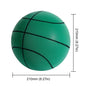 Kids Silent Foam Basketball — Indoor Squeezable Bounce Ball, Sizes 3/5/7