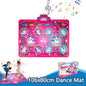 Dancing Blanket Kids Electronic Dance Mat Kid Floor Music Blanket Double Players Mode with 9 Levels Educational Toys Kids Gifts