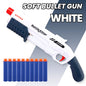New Outdoor Kids Soft Bullet Blaster Manual Foam Dart Launcher Battle Toy Gun with Safe Ammo Multi-Color Options for Children's