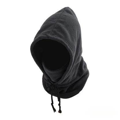 Unisex Windproof Winter Balaclava with Drawstring - Motorcycle Riding Warm Face Mask