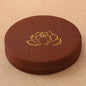 Round Linen Meditation Cushion 40 x 6 cm (16 x 2.4 in) - Firm Lotus Texture Floor Seat Pillow, Removable Washable Cover, Tatami Backrest