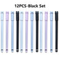 4/6/12-Pack Kawaii Cat Erasable Gel Pens 0.5mm Black & Blue Ink Refillable Cute School & Office Stationery