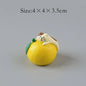 ZAKKA Cute Drinking Cat Figuines Shiba Inu Soak In The Bath Resin Model Pomelo Tree Fairy Garden Home Desktop Decoration gifts