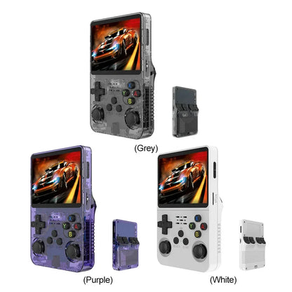 3.5-Inch IPS Retro Handheld Game Console – Linux RK3326, 10,000+ Classic Games, 3000mAh, Type-C