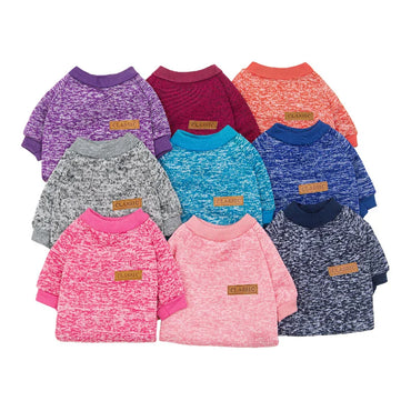 Warm Winter Dog Jacket Hoodie for Small Dogs and Cats - Chihuahua Pug Schnauzer Sweatshirt Pet Coat
