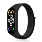 Nylon Loop Replacement Strap for Smart Fitness Tracker – Soft Adjustable Breathable Woven Wristband