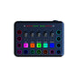 5-Channel Live Sound Card Mixer for Streaming, Podcasting & Gaming - Professional Audio Mixer