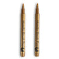 Metallic Brush Marker Pen (1 or 2-Pack) – Gold & Silver Permanent Metallic Ink for Crafts, Scrapbooking & Manga (14 cm / 5.5 in)
