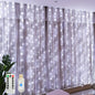 USB LED Curtain Fairy Lights for Windows & Bedroom – Christmas Holiday String Lights (100–600 LEDs)
