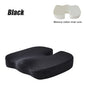 Memory Foam U-Shaped Travel Seat Cushion for Car & Office, Orthopedic Hip Support Pad