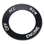 Aluminum Steering Wheel Button Trim Cover - Push Start/Stop Interior Accent for Charger Challenger RAM Durango