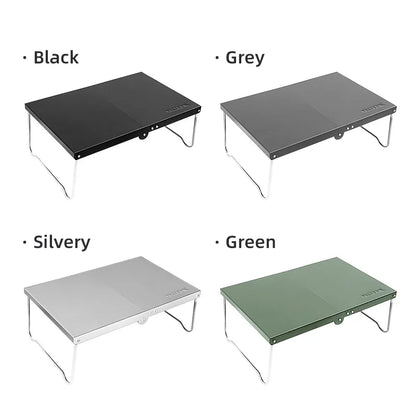 Portable Foldable Camping Table Ultralight Mini MDF Picnic & Coffee Table for Hiking