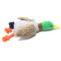 Plush Duck Squeaky Dog Toy with Chew Rope – Bite-Resistant Dental Cleaning Pet Toy