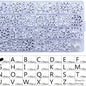 1400pcs/Box Acrylic English Alphabet Letter Beads Set Kits With Stretch Cords For Bracelets Jewelry Acrylic Beads Accessories