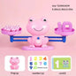Frog Balance Math Toy for Kids, Addition & Subtraction Learning Scale, Early Education STEM Counting Game
