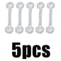 Child Safety Cabinet Locks (3–10 Pack) Transparent Soft Strap Anti-Opening Anti-Pinch