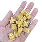 100 Wooden Meeples 16mm (0.63 in) 14-Color Board Game Pawns Replacement Set