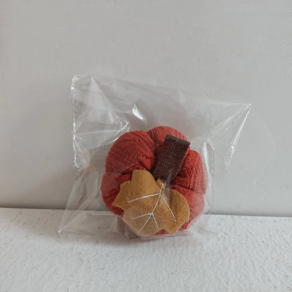 Knitted Halloween Pumpkin Decoration, Cotton, Mix or Single Colors