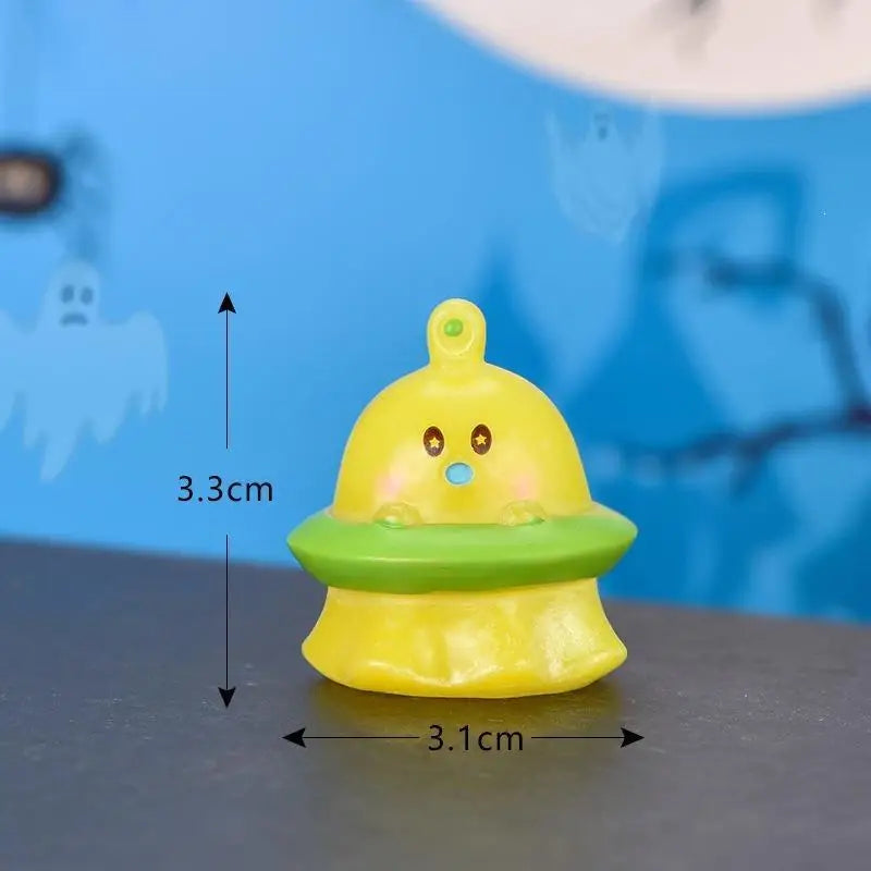 Halloween Mini Resin Figurine, 2-4cm, 16 Designs