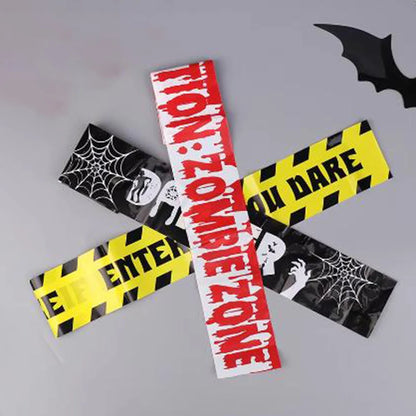 Halloween Caution Tape Warning Decoration