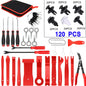 Car Trim Removal Tool Kit 5/11/41/161-Piece Auto Interior Door Panel Radio Stereo Dash Tools
