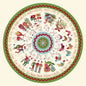 Scandinavian Holiday - Tree Skirt Panel