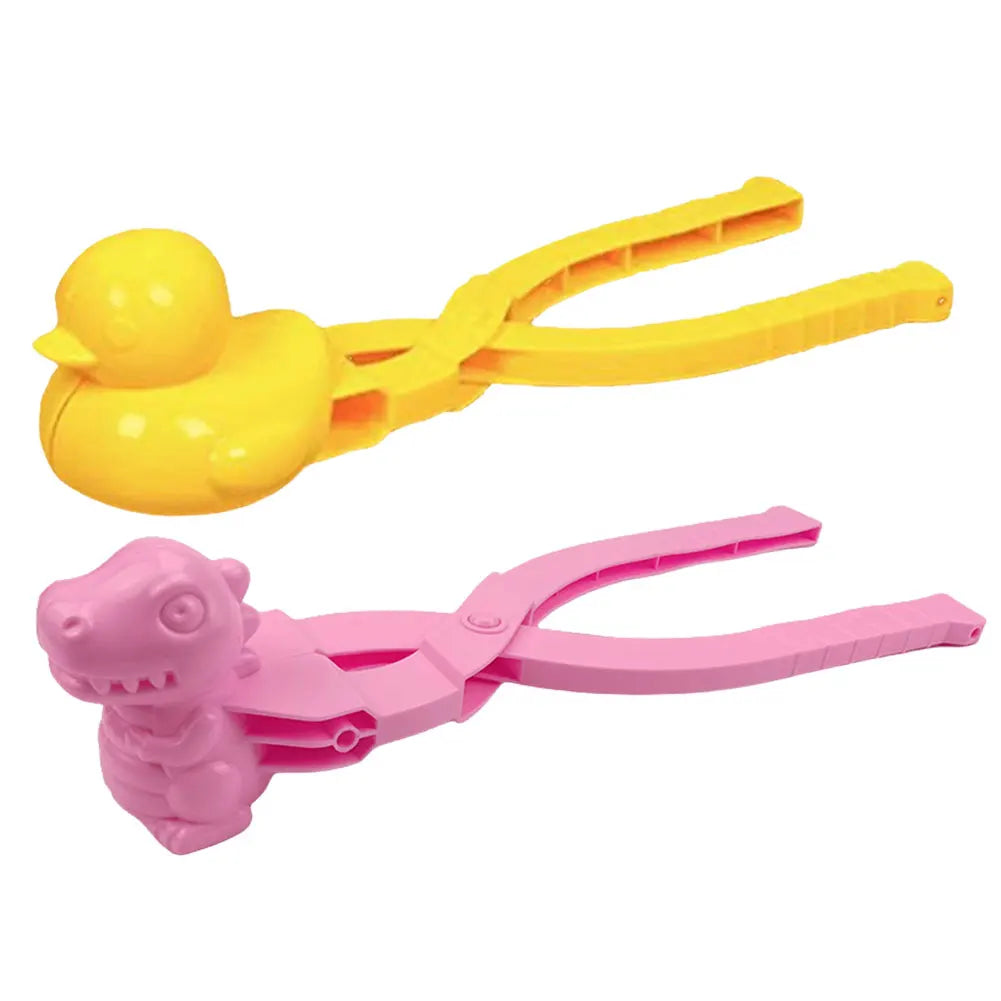 Duck Onigiri Mold & Snowball Maker with Handle - Cute Animal Rice Ball Shaper for Bento, Kids & Adults