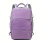 Spacious Travel Backpack – Multifunctional Carry-On with Luggage Strap, Casual Unisex Daypack