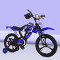 Children's Motorcycle-Style Bike — 12/14/16-Inch (30/36/41 cm) Metal Frame, Aluminum Fork, Double V Brake