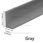 Silicone Shower Threshold Water Dam Strip — Bottom Seal for Glass Shower Door, Wet/Dry Separation, Adjustable 50–300cm (1.64–9.84ft), Heights 3–5cm (1.18–1.97in)