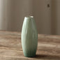 Simple Ceramic Porcelain Vase for Hydroponic Plants — Minimalist Small Vase for Living Room & Dining Table Decor